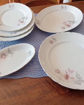 Servizio piatti porcellana Durken