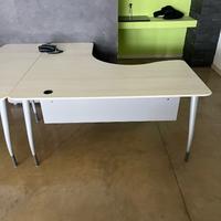 2 scrivanie ufficio Babini in legno + cassettiere