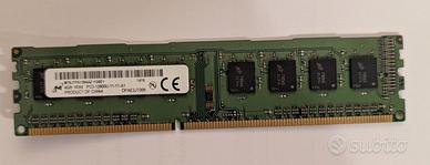 PC3-12800U-11-11-A1 4GB Memory RAM