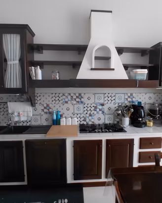 Cucina ZAPPALORTO  in legno massello di castagno 