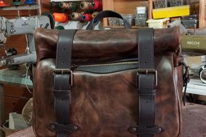 borsa roll in pelle 