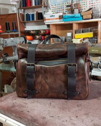 borsa roll in pelle 