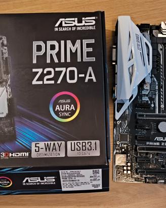 Scheda Madre ASUS PRIME Z270-A + Intel i7-7700k