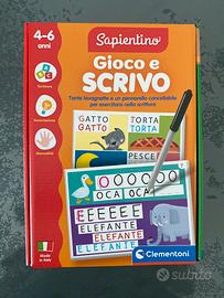 Sapientino - Gioco e Scrivo Clementoni