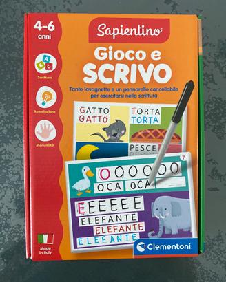 Sapientino - Gioco e Scrivo Clementoni