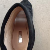 tronchetto spuntato camoscio nero