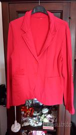 Giacca donna rossa taglia 42/44