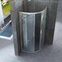 Box Doccia Semicircolare Trasparente 6mm Doppia Sc