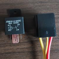 Relè 80A DC 12V 4 contatti per auto impermeabile