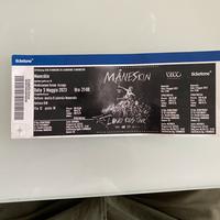 Biglietto DA COLLEZIONE concerto Maneskin