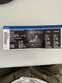 Biglietto DA COLLEZIONE concerto Maneskin