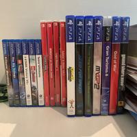 giochi: ps4/ps3/nintendo swich/psvita e la console