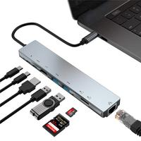 Hub USB-C 8 in 1 – HDMI 4K, PD 87W, USB 3.0