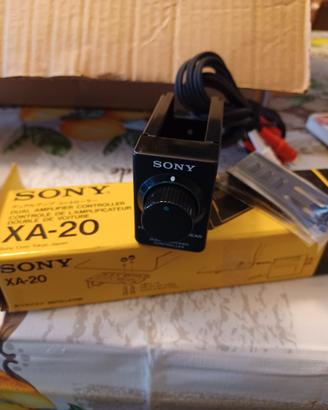 Controllo amplificatore sony