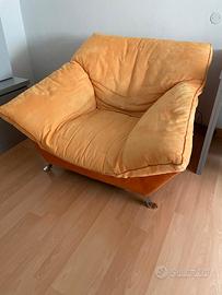 DIVANO COMPLETO IN ALCANTARA