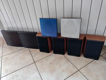 8 diffusori per impianto stereo domestico