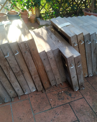 Cornici strutture Legno esotico IROKO impregnato