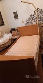 Letto elettrico  invalidi infortuni più 2° letto