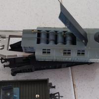 Fleischmann gru + carri zavorra