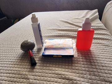 Set completo per la pulizia e la manutenzione lent