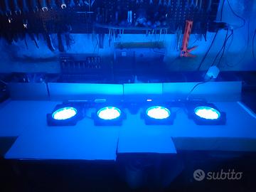 barra con 4 par led 