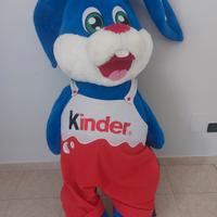 Peluche coniglio blu Kinder