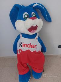 Peluche coniglio blu Kinder