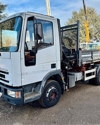 IVECO 100E15 + Ribaltabile + Gru HIAB
