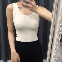 Canotta panna da donna 2023 Estate che copre il s