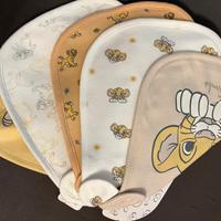 set 5 bavaglini disney il re leone 