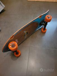 Skateboard cruiser woodie