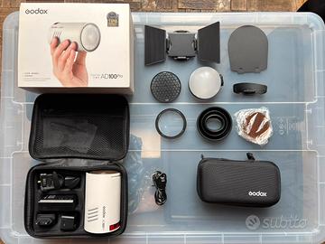 Flash Godox ad100 pro + kit modificatori AK-R1