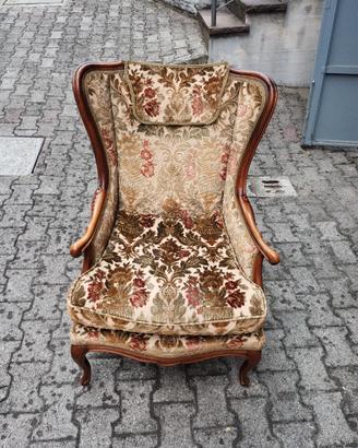 sedia poltrona salotto stile Bergere'  
