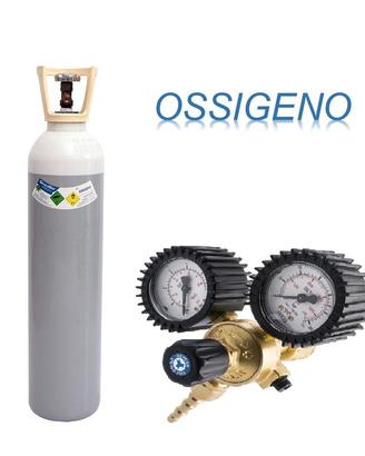 Bombola ossigeno da 14 litri nuova con riduttore