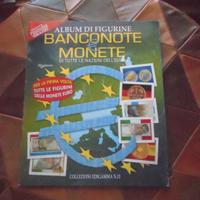 Album figurine banconote e monete