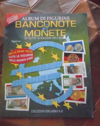 Album figurine banconote e monete
