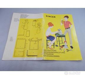 SINGER LIBRETTO ISTRUZIONI "VINTAGE"