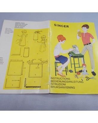 SINGER LIBRETTO ISTRUZIONI "VINTAGE"