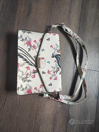 borsetta donna con stampa primaverile