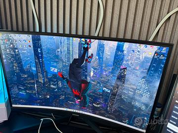 Monitor gaming curvo g5 odyssey samsung 27 pollici