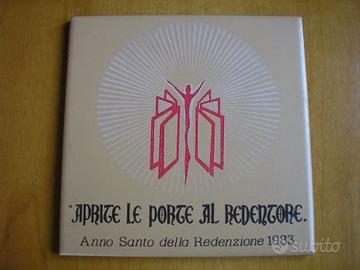 Mattonella commemorativa anno santo 1983