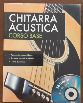 libro chitarra acustica corso base