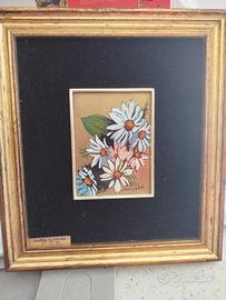 Quadretto con margherite 