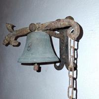 campana bronzo ferro battuto