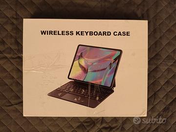 Custodia con tastiera wireless magnetica per iPad