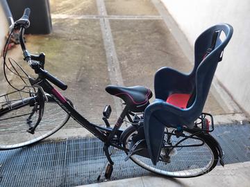 Passeggino, seggiolino per bicicletta