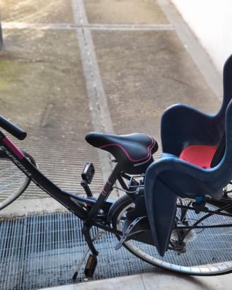 Passeggino, seggiolino per bicicletta