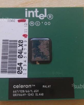 INTEL CELERON 667MHz