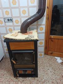 termo stufa a legna 24kw