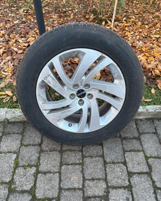 Cerchi in lega completi di pneumatici